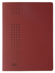 Скоросшиватель картонный A4, 320гр, бордовый Hamelin