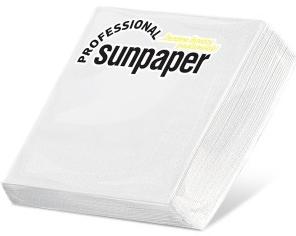 Салфетки бумажные 100шт, 33*33 мм белые, SunPaper PROFESSIONAL