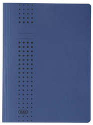 Скоросшиватель картонный A4, 320гр, синий Hamelin