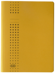 Скоросшиватель картонный A4, 320гр, желтый Hamelin