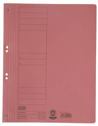 Скоросшиватель картонный A4, 250гр, красный Hamelin