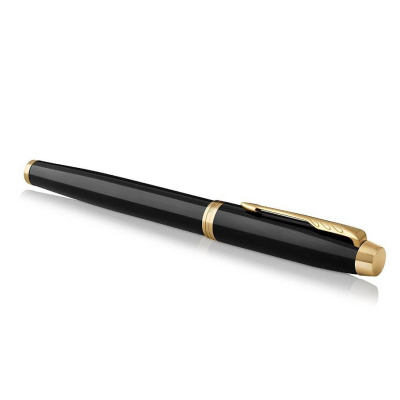 KALAM.KZ - Ручка роллерная Parker IM Metal Black GT, 0,5 мм F, черная 1931659