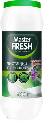 Порошок, средство чистящее 400гр, Сирень Master Fresh