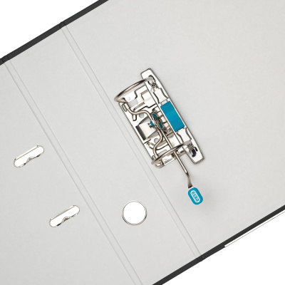 KALAM.KZ - Регистратор A4, 50мм, PVC/Paper, черный Elba