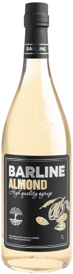 Сироп Миндаль, стекло, с дозатором, 1л Barline