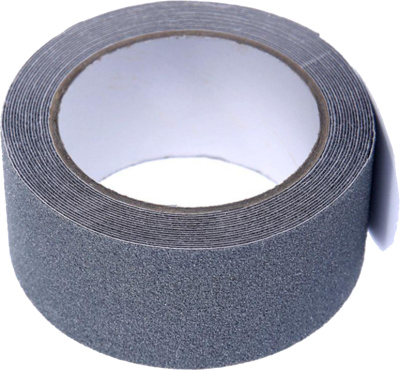 Лента клейкая 48ммx5м, противоскользящая, серая