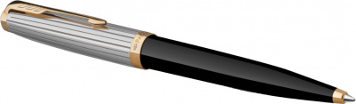 KALAM.KZ - Ручка шариковая Parker 51 Premium Black GT, 1,0 мм М, черная 2169062