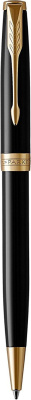 KALAM.KZ - Ручка шариковая Parker Sonnet Lacquer Deep Black GT 1,0 мм М, черная 1931497