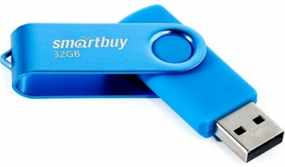 Флеш-накопитель USB 32GB Smartbuy 2.0 Twist Blue