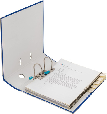 KALAM.KZ - Регистратор A4, 80мм, PVC/Paper, фиолетовый Elba купить KALAM.KZ - Регистратор A4, 80мм, PVC/Paper, фиолетовый Elba