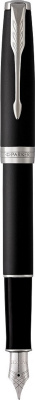 KALAM.KZ - Ручка перьевая Parker Sonnet Matte Black CT, 0,8 мм F, черная 1931521