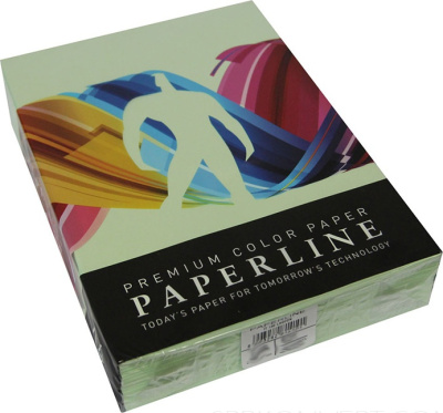 Бумага цветная "Paperline №130", A3, 80гр, 500л, Lagoon светло-зеленая