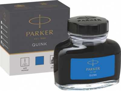 Чернила 57мл, синие, картонная упаковка Parker