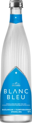 Вода минеральная газированная, 0,7л, стеклянная бутылка, Blanc Bleu Still