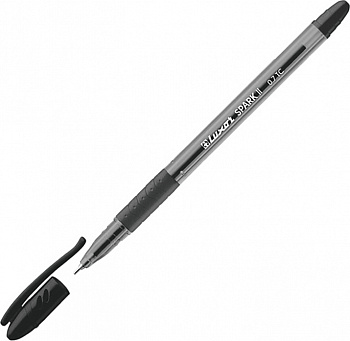 KALAM.KZ - Ручка шариковая, 0,7мм, черная, Luxor "Spark II"