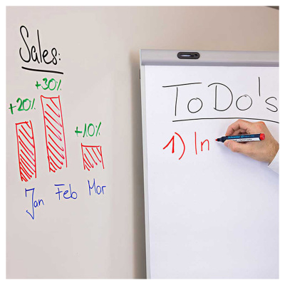 KALAM.KZ - Маркер для доски и флипчарта, 2-3мм, круглый наконечник, набор 4 цвета Schneider