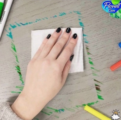 KALAM.KZ - Салфетки влажные 100шт, антибактериальные с клапаном Flovell Care