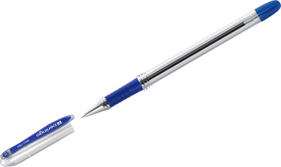 Ручка шариковая, 0.7мм, синяя, Berlingo "I-15"