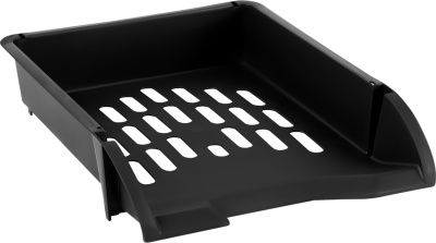 KALAM.KZ - Лоток горизонтальный А4, черный Стамм Лидер