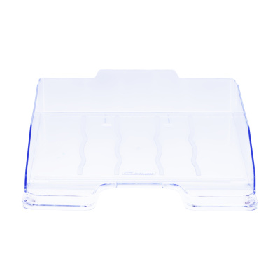 KALAM.KZ - Лоток горизонтальный А4, прозрачный Стамм Эксперт