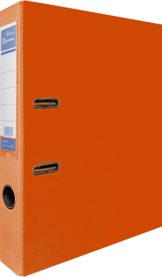 Регистратор A4, 72мм, PVC, оранжевый Rexon