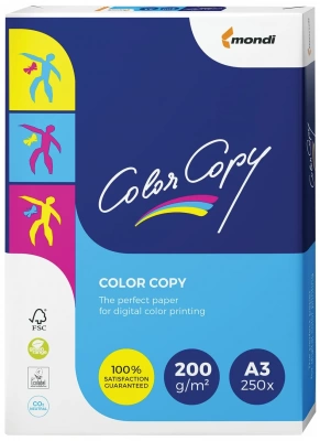 Бумага Color Copy А3, 200гр., 250л., матовая, без покрытия