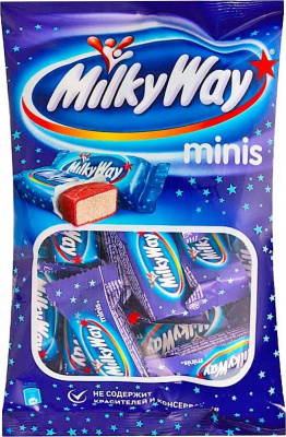 Конфеты Milky Way minis 176гр. в уп.