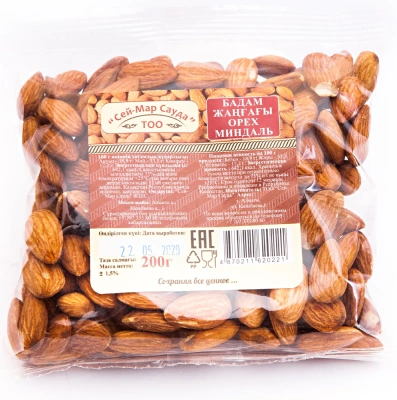 Миндаль жареный  200 гр. 
