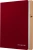 Ежедневник А5, недатированный, 136л, иск. кожа, Twist, гранатовый, Эксмо