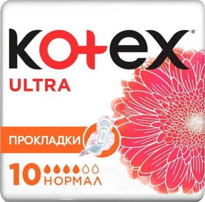 Прокладки Kotex Ultra soft Normal Pads 10шт. в уп