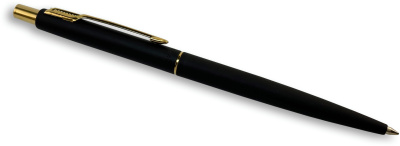KALAM.KZ - Ручка шариковая "Classic Matte Black GT" синяя, 1.0мм, кнопочн., подар. упак, Parker 