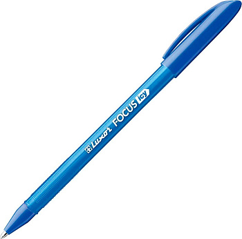 KALAM.KZ - Ручка шариковая 1.0мм, синяя Luxor "Focus Icy"