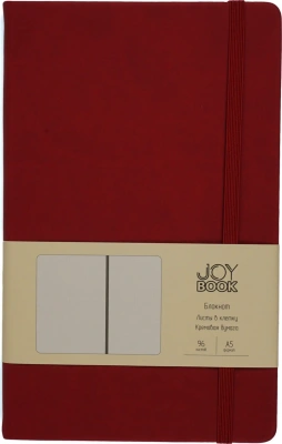 Книга для записей А5(135х213), 96л.,обл. иск. кожа, пряное вино, Joy Book ЭКСМО