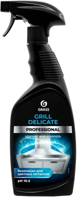 Средство чистящее для кухни, 600мл спрей "Grill profesional" с триггером Grass