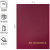KALAM.KZ - Папка адресная А4, 220х310 бумвинил, с тиснением "На подпись" OfficeSpace бордовая