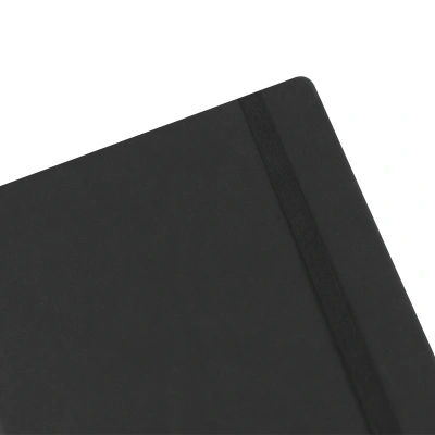 Книга для записей А5(135х213), 96л., обл. иск. кожа, черный агат, Joy Book ЭКСМО