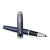 KALAM.KZ - Ручка роллерная Parker IM Metal Matte Blue CT, 0,8 мм F, черная 1931661