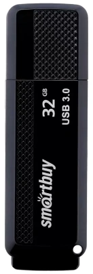 Флеш-накопитель USB 32GB Smartbuy 3.0 Dock Black черный