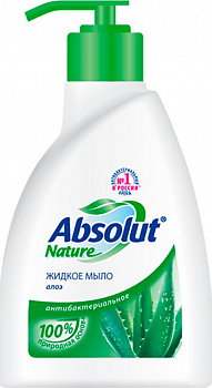 KALAM.KZ - Мыло жидкое Absolut Nature "Алоэ", с дозатором, 250 мл