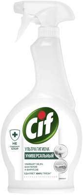 Чистящее средство для уборки 500 мл,  универсальное, антибактериальный спрей, Cif