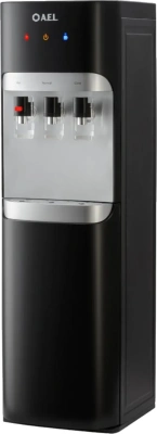 Кулер для воды LD-AEL-808a matte black/silver с нижней загрузкой
