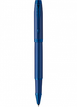 KALAM.KZ - Ручка роллерная IM Professionals Monochrome Blue, черная, 0,8мм, Parker