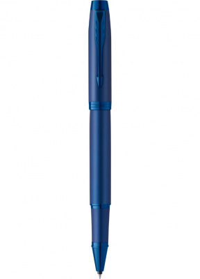 Ручка роллерная Parker IM Professionals Monochrome Blue, 0,8 мм F, черная, 2172965