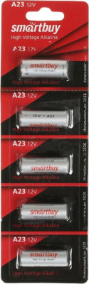 KALAM.KZ - Батарейка A23, 12V, Alkaline (блистер 5шт) Smartbuy, цена за упаковку