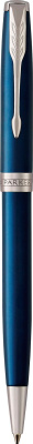 KALAM.KZ - Ручка шариковая Parker Sonnet Subtle Blue CT, черная, 1,0мм, поворот купить KALAM.KZ - Ручка шариковая Parker Sonnet Subtle Blue CT, черная, 1,0мм, поворот