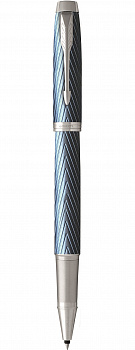 KALAM.KZ - Ручка роллерная IM PREMIUM BL GREY CT RB F BLK GB Parker