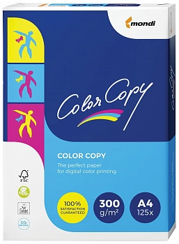 KALAM.KZ - Бумага Color Copy А4, 300гр., 125л., матовая, без покрытия