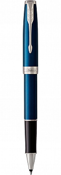 KALAM.KZ - Ручка роллерная Parker Sonnet Blue Subtle CT, черная, F 1931535