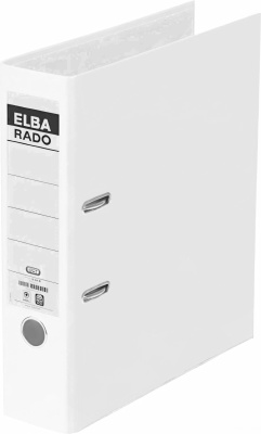 KALAM.KZ - Регистратор A4, 80мм, PVC/Paper, белый Hamelin