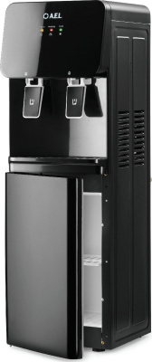 Кулер для воды LD AEL 85c black со шкафчиком